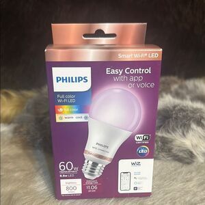 Philips Smart Wi-Fi LED Bulb (3700)